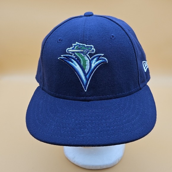 Vermont Lake Monsters Hat Cap New Era Fitted Size 7 3/8 Minor League Baseball - Picture 2 of 8